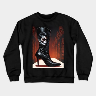 Stiletto Boots - Dia De Los Muertos Crewneck Sweatshirt